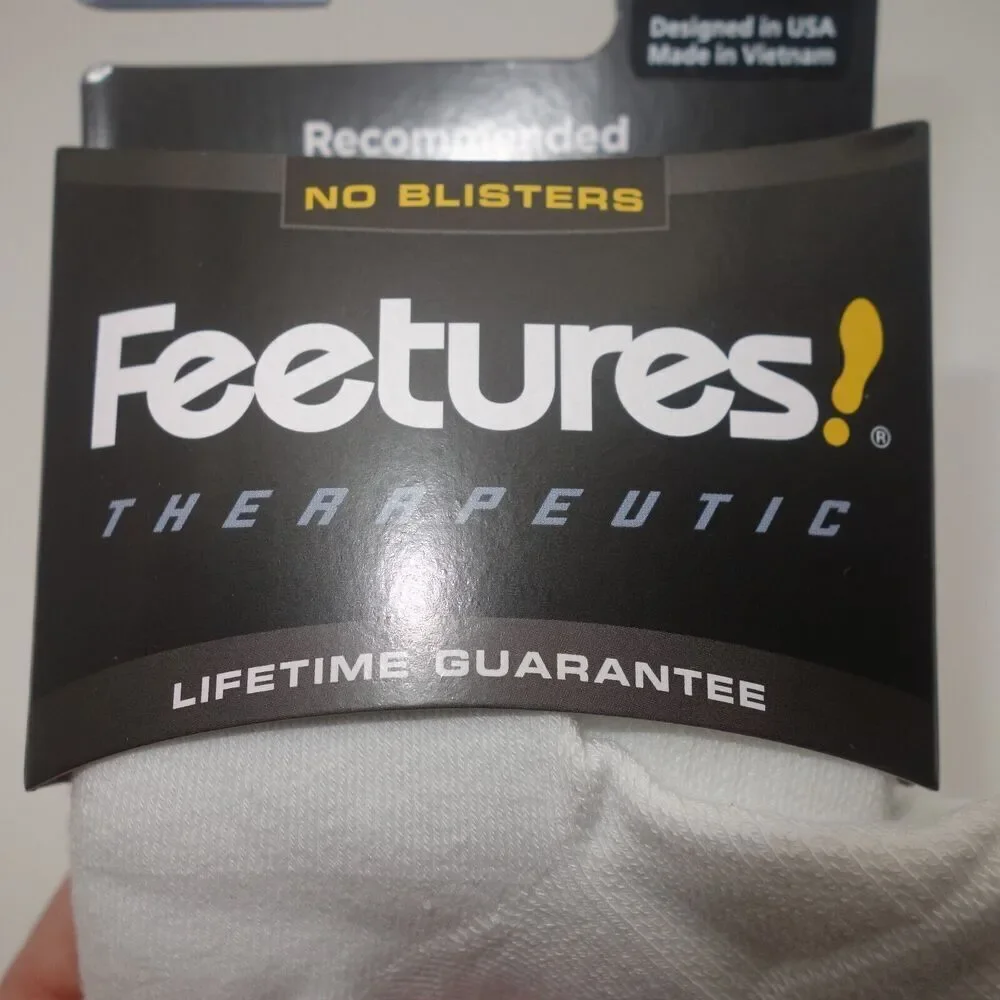 NEW Feetures Therapeutic Cushion Quarter Compression Socks Women's Small
